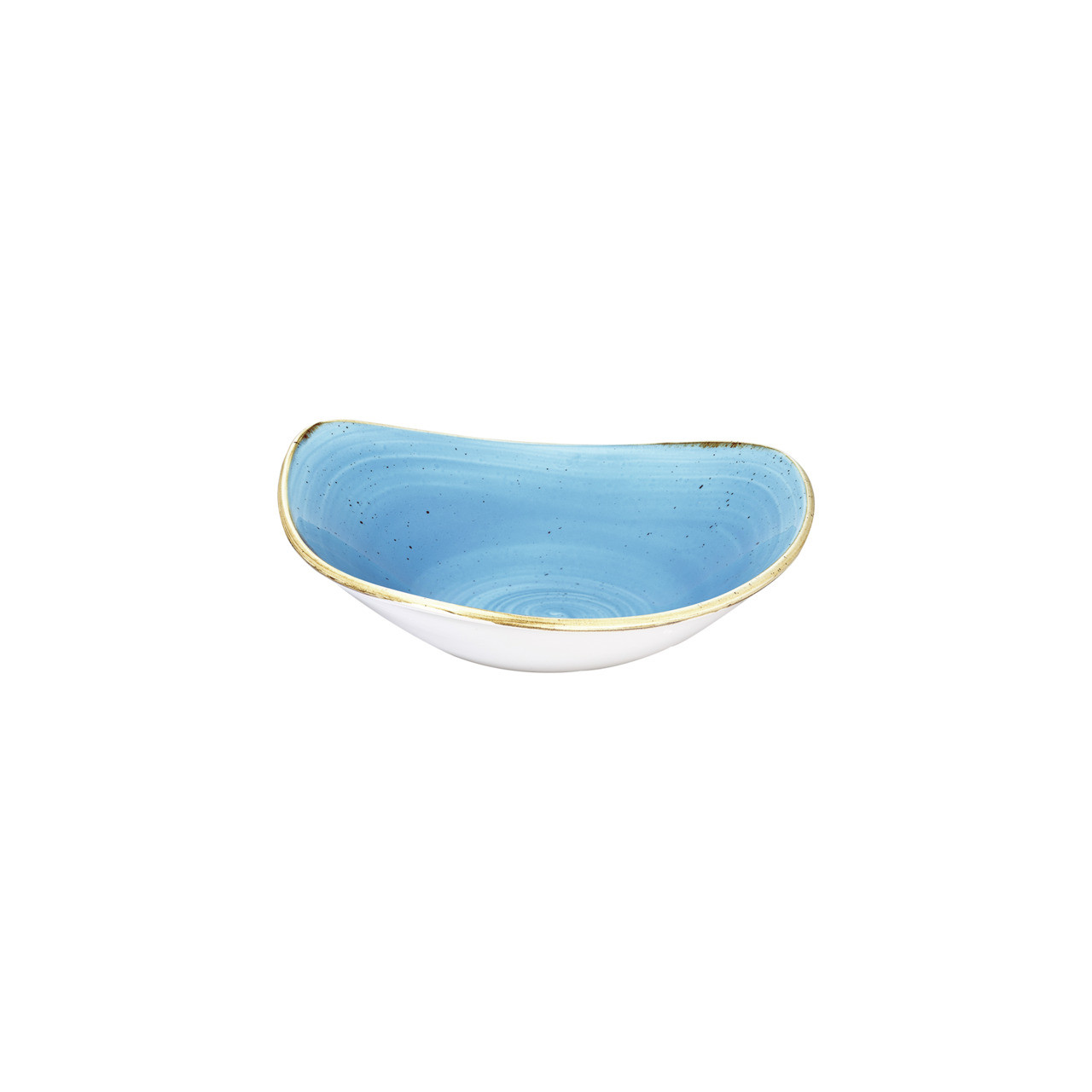 Stonecast, Bowl dreieckig 185 x 185 mm / 0,37 l Cornflower Blue